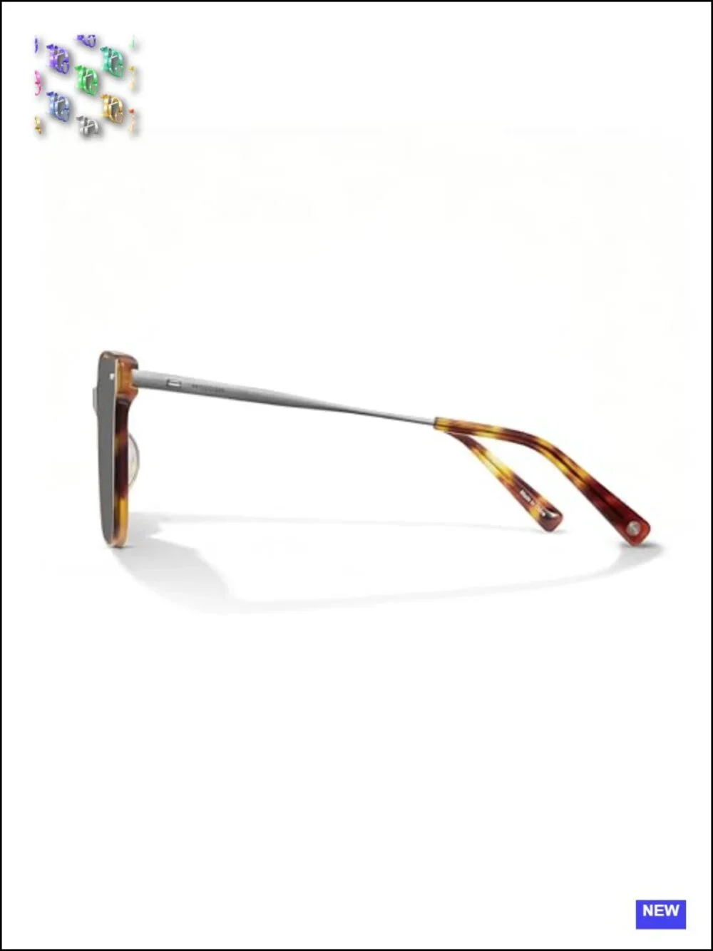 Retro Square Polarized UV400 Sunglasses for Women Men Flush-Mount Anti-Oil